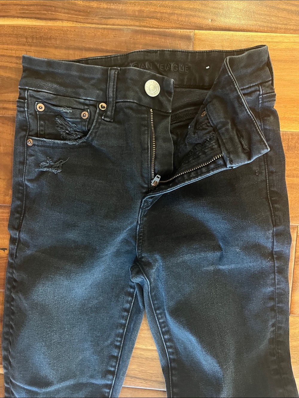 American Eagle Outfitters Women's The Luxxe Jean - Black